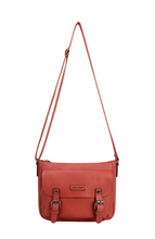 David Jones 6706-4 Crossbody Bag With Buckle Detail (5 Colours)