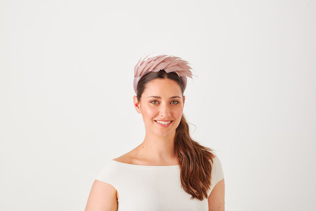 Wide Headband Band Feather Fascinator (7 Colours) Missy Online Shoes