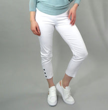 D.E.C.K By Decollage 2114 Cropped Trousers With Three Button Detail (6 Colours)