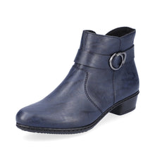 Rieker Y0775-14 Navy Ankle Boots