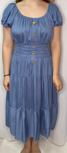 Plain Midi Bardot Dress (3 Colours)