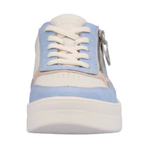 Remonte D0J01-82 Morelia Leather White And Blue Combination Trainers