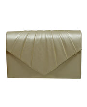 Pleated Front Plain Clutch Bag (6 Colours)