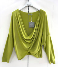 D.E.C.K By Decollage 12366 Plain Fine Knit Crossover Top (6 Colours)