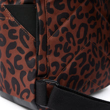 Roka Canfield Small Scarlet Leopard Roll Top Style Backpack
