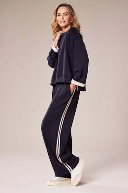 D.E.C.K By Decollage 20162 Triple Soft Leisure Wear Wide Leg Trousers (2 Colours)