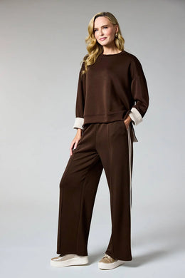 D.E.C.K By Decollage N20162 Triple Soft Leisure Wear Wide Leg Trousers (3 Colours)