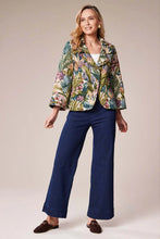 D.E.C.K By Decollage 2402 Stretchy Wide Leg Denim Jeans