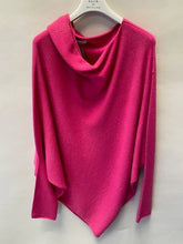 D.E.C.K By Decollage 37709 Plain Asymmetric Jumper (12 Colours)
