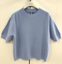 D.E.C.K By Decollage 37741 Plain Round Neck Short Sleeve Knit Top (8 Colours)