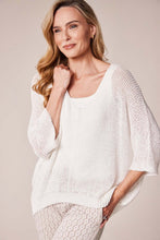 D.E.C.K By Decollage 4350 Plain Open Knit V-Neck Jumper (4 Colours)