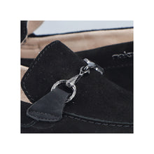 Rieker 43863-00 Black Nubuck Leather Loafers