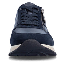 Rieker 49010-14 Navy Combination Leather Trainers