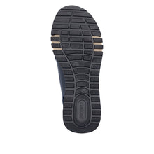 Rieker 49010-14 Navy Combination Leather Trainers