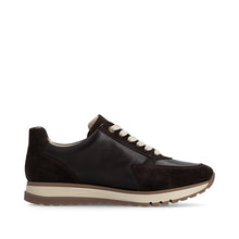 Rieker 49010-26 Chocolate Brown Combination Leather Trainers