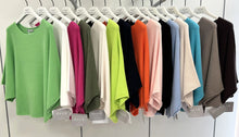 D.EC.K By Decollage 57702 Plain Bell Sleeve Jumper (14 Colours)
