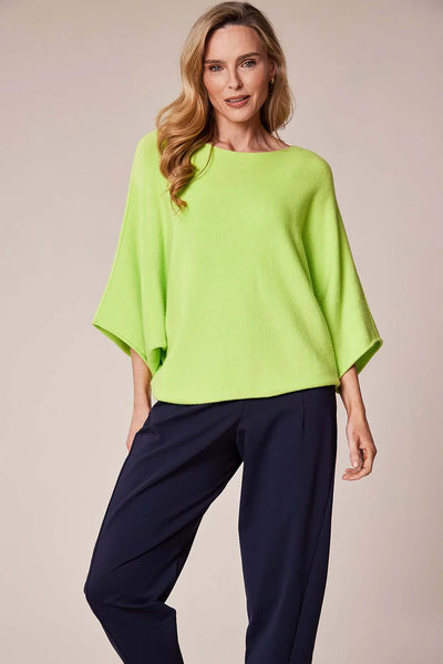 D.EC.K By Decollage 57702 Plain Bell Sleeve Jumper (14 Colours)