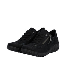 Rieker 59501-00 Nabukino Black Scuba Trainers