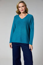 D.E.C.K By Decollage 603 Plain Classic V Neck Jumper (6 Colours)