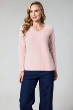 D.E.C.K By Decollage 603 Plain Classic V Neck Jumper (6 Colours)