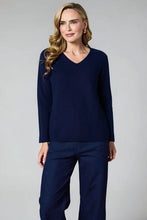 D.E.C.K By Decollage 603 Plain Classic V Neck Jumper (6 Colours)