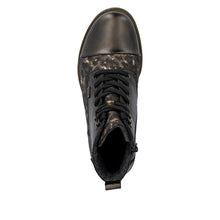 Rieker 74842-00 Black Multi Lace-up Tex Ankle Boots