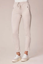 D.E.C.K By Decollage 814136 Plain Drawstring Waist Stretchy Joggers With Zip Pockets (8 Colours)