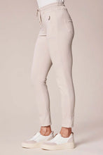 D.E.C.K By Decollage 814136 Plain Drawstring Waist Stretchy Joggers With Zip Pockets (8 Colours)