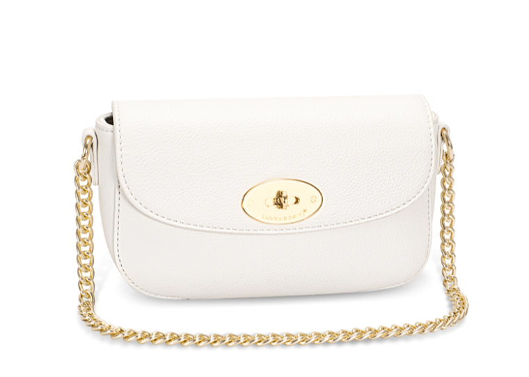 David Jones CM7256A Plain Small Handbag With Detachable Chain Strap (3 Colours)