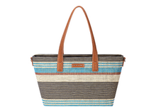 David Jones CM8368 Multicoloured Combination Rattan Shoulder Handbag (3 Colours)