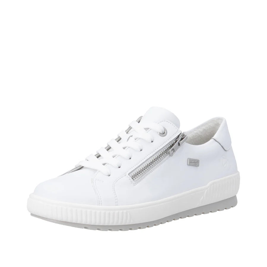 Remonte D0700-80 Macao White Leather Tex Trainers