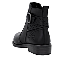 Remonte D0F81-00 Odeon Black Leather Ankle Boots
