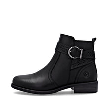 Remonte D0F81-00 Odeon Black Leather Ankle Boots