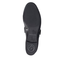 Remonte D0K14-00 Black Leather Mary Jane Style Shoes