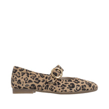 Remonte D0K14-90 Leather Leopard Print Mary Jane Shoes