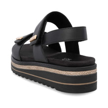 Remonte D0Q59-00 Black Leather Sandals
