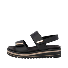 Remonte D0Q59-00 Black Leather Sandals