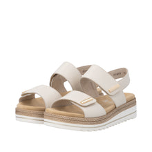 Remonte D0Q59-61 Lugano Beige Leather Sandals
