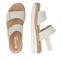 Remonte D0Q59-61 Lugano Beige Leather Sandals