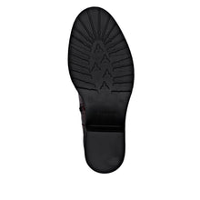 Remonte D1A70-35 Odeon Wine Leather Lace up Block Heeled Tex Ankle Boots