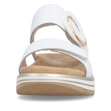 Remonte D1J63-80 Manila White Leather Sandals
