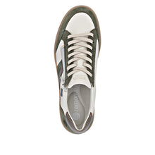 Remonte D2C04-60 Rock Cream And Green Combination Tex Trainers