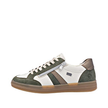 Remonte D2C04-60 Rock Cream And Green Combination Tex Trainers