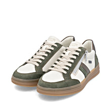 Remonte D2C04-60 Rock Cream And Green Combination Tex Trainers