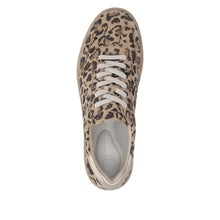 Remonte D2C06-90 Leopard Print Nubuck Leather Trainers