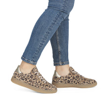 Remonte D2C06-90 Leopard Print Nubuck Leather Trainers