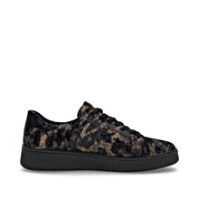 Remonte D2E02-03 Largo Leather Leopard Print Trainers