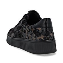 Remonte D2E02-03 Largo Leather Leopard Print Trainers