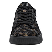 Remonte D2E02-03 Largo Leather Leopard Print Trainers
