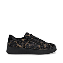 Remonte D2E02-03 Largo Leather Leopard Print Trainers